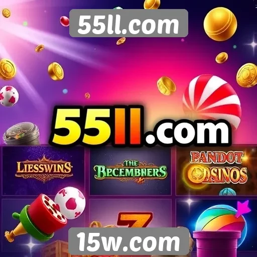 Variedade de jogos oferecidos pelo 55ll.com