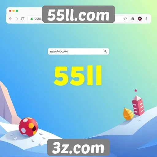 Exploração da interface do usuário no site 55ll.com